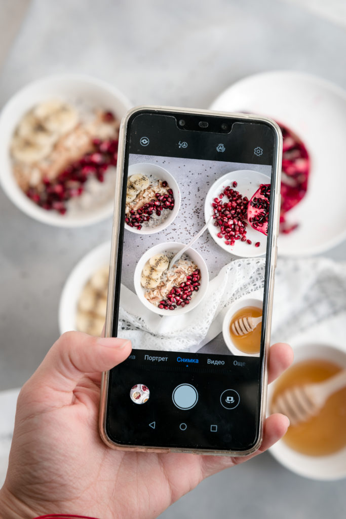 FOOD PHOTOGRAPHY USING CELL PHONE