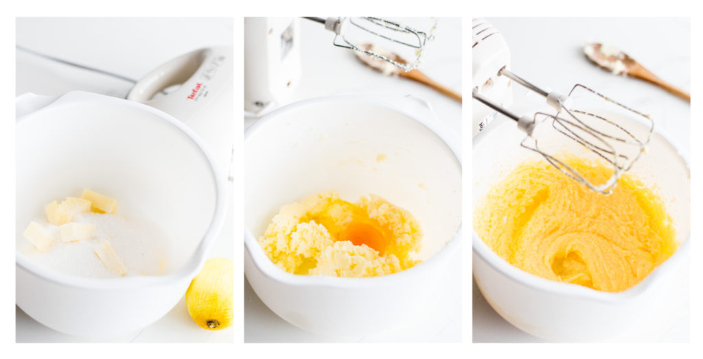 Lemon cake mixture