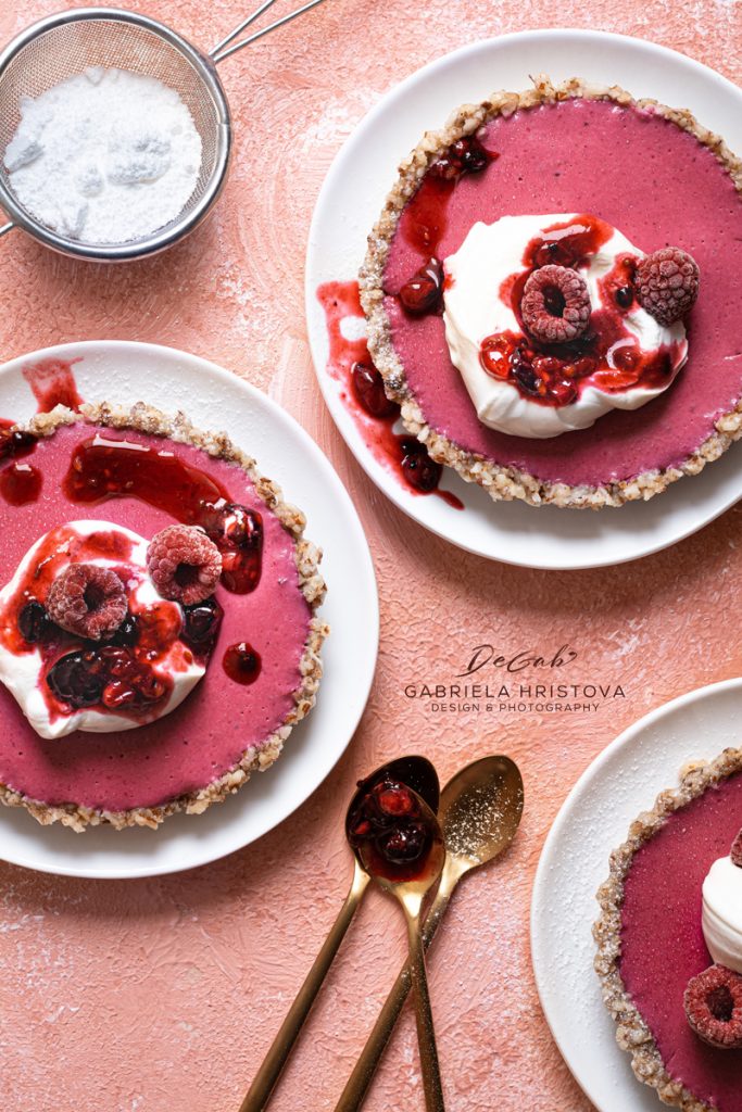 forest fruits tart